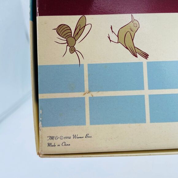 Looney Tunes Porky/Petunia Pig Wedded Bliss Figural WeddingCake Serving Set - Picture 7 of 8